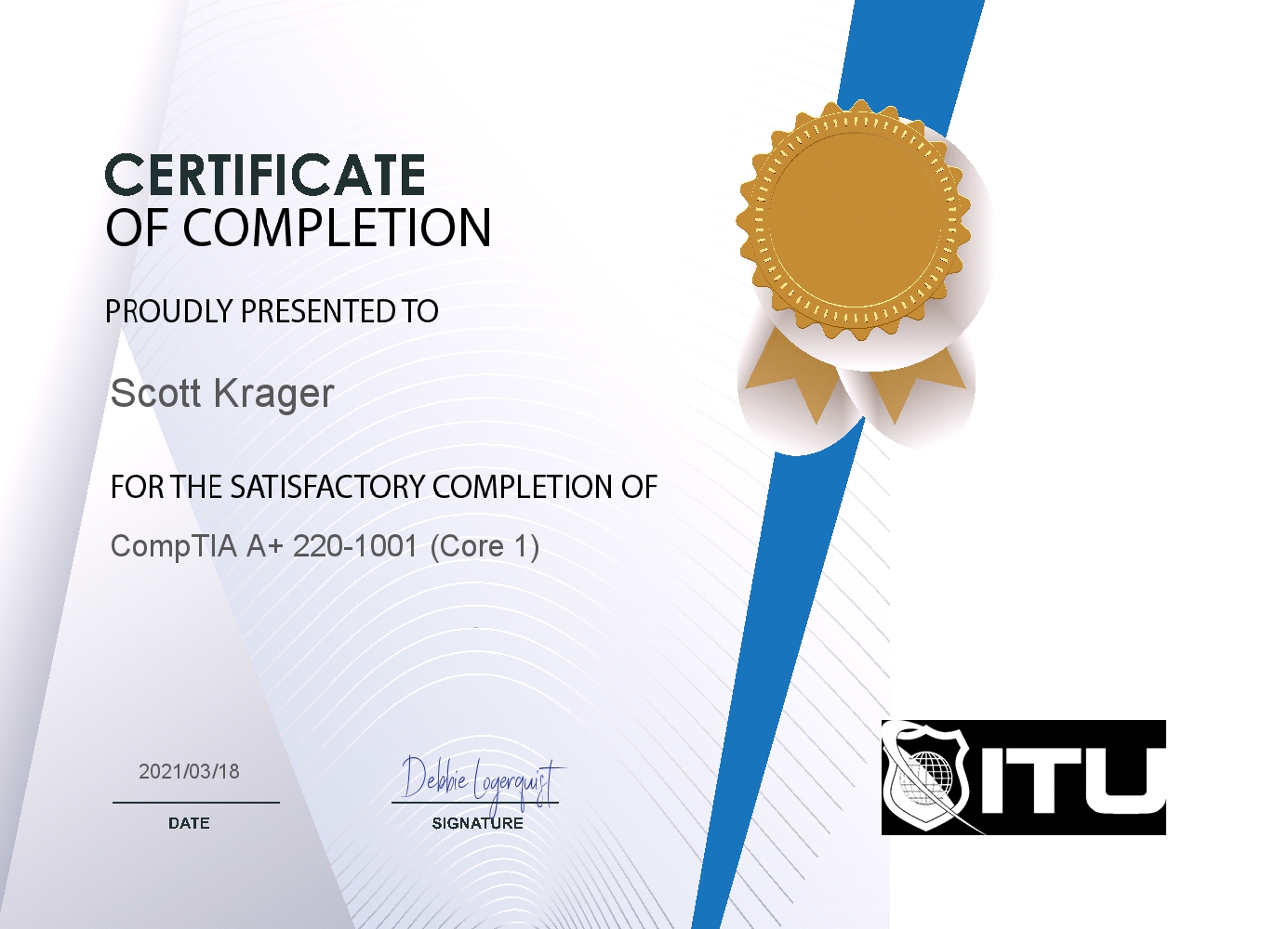 CompTIA A+ Core 1